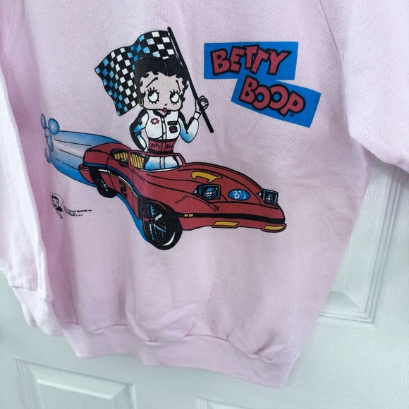 Rare 1996 Betty Boop Vintage crewneck sweatshirt MEDIUM - Picture 2 of 11